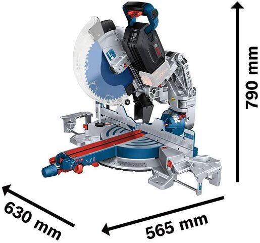 Bosch Professional GCM 18V-305 GDC akumulatorska kombinovana kružna testera BITURBO (bez baterije i punjača) 0601B43000