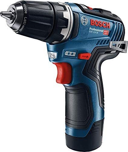 Bosch Professional GSR 12V-35 akumulatorska bušilica-odvrtač (2x3.0 Ah, punjač, kofer) 06019H8002