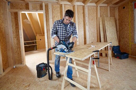 Bosch Professional GKS 18V-68 GC akumulatorska kružna testera BITURBO (bez baterije i punjača) 06016B5100