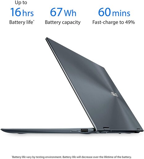 Asus ZenBook Flip 13 UX 363JA-WB502T  2u1  13.3 FHD IPS Touch 300nits 100%sRGB Intel Core i5-1035G4 1.1GHz,8GB RAM,512 GB SDD PCIe NVMe,Intel Irish Plus Graphics,Windows 10 Home,laptop 