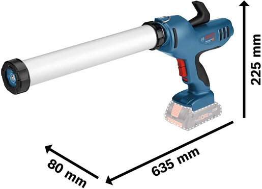 Bosch Professional GCG 18V-600 akumulatorski pištolj za zaptivanje (bez baterije i punjača)