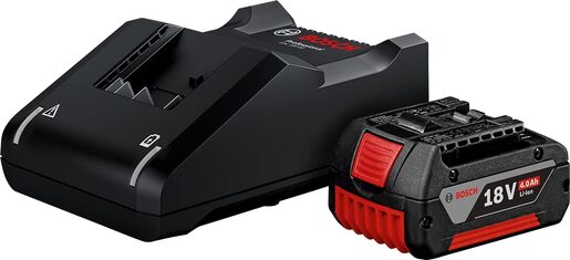 Bosch Professional 2x GBA 18V 4,0 Ah + GAL 18V-40 starter set 1600A019S0