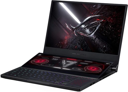 Asus ROG Zephyrus Duo 15 SE GX551QS-HB212R 15.6 4K UHD 400nits Octa Core AMD Ryzen 9 5980HS 3.1GHz,32GB RAM,1 TB SDD PCIe NVMe,nVidia GeForce RTX 3080,Windows 10 Pro,laptop 