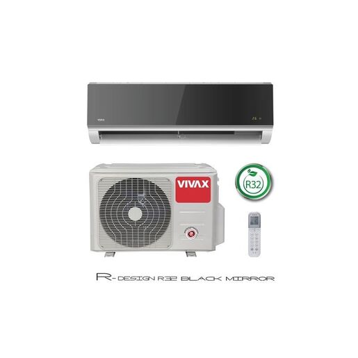 VIVAX COOL,klima uređaji, ACP-12CH35AERI Siva ogledalo R32
