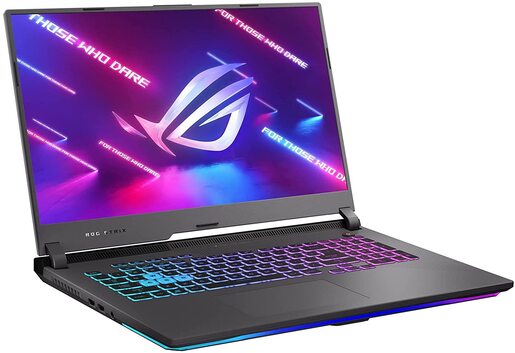 ASUS ROG Strix G17 G713IE-HX014 17.3 FHD IPS 144Hz Octa Core AMD Ryzen 7 4800H 2.9 GHz,16GB RAM,512 GB Pcie Nvme SSD,nVidia GeForce RTX3050Ti,FreeDOS,laptop