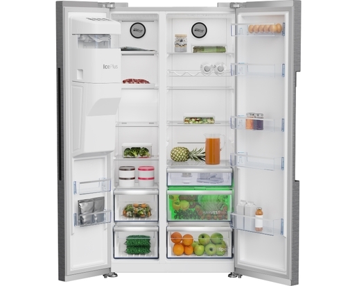 BEKO GN162341XBN side by side frižider