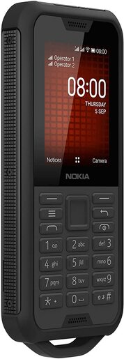 Nokia 800 Tough DS Black zašticen od padova, prašine, vode, mobilni telefon