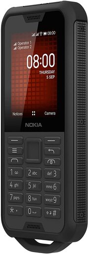 Nokia 800 Tough DS Black zašticen od padova, prašine, vode, mobilni telefon