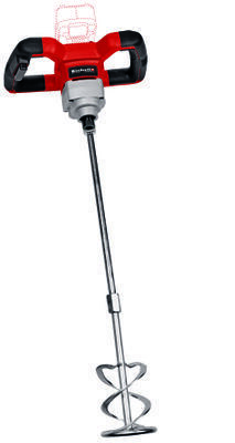 Einhell TE-MX 18 Li-Solo akumulatorski mešač za farbu i malter + Einhell Power-X-Change 18V 4,0 Ah PXC Starter Kit 1 set