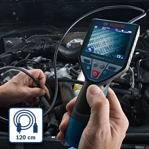 Bosch Professional GIC 120 C akumulatorska inspekciona kamera + 1x 2,0Ah + GAL 12V-40 + kofer