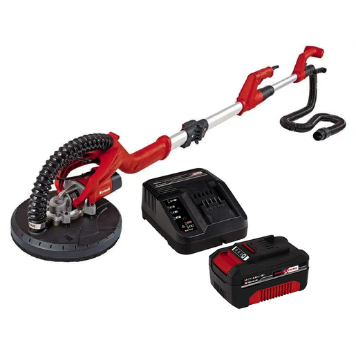 Einhell Akumulatorska brusilica za zidove TE-DW 18/225 Li BL - Solo + Einhell Power-X-Change 18V 4,0 Ah PXC Starter Kit 1 set