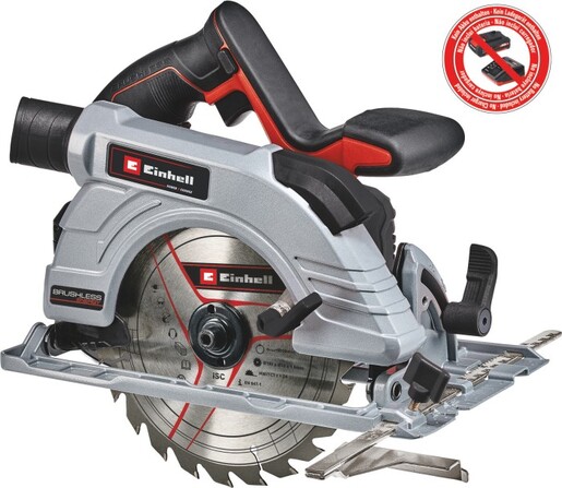 Einhell TE-CI 18 Li Brushless-Solo udarni odvijač + Einhell TE-CS 18/190 Li BL-Solo ručna kružna testera + Einhell TE-JS 18 Li-Solo ubodna testera (1x 18V 4,0 Ah PXC baterija, punjač) set