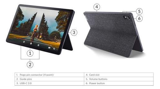 LENOVO Tab P11 (TB-J606F) 11.2" IPS 4GB/128GB Slate Grey Metal