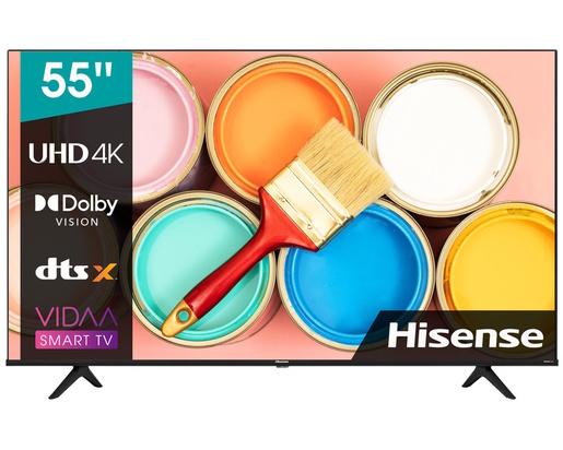 Hisense LED TV 55A6BG, Ultra HD, Smart