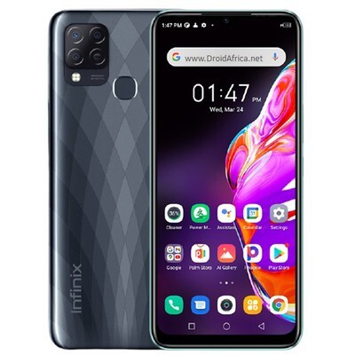 Infinix HOT 10T 4/64GB crna, mobilni telefon