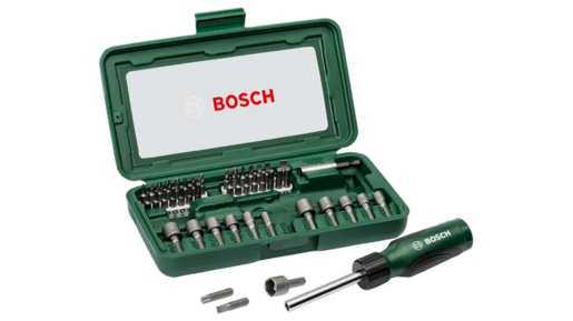 Bosch 46-delni set sa ručnim zavrtačem