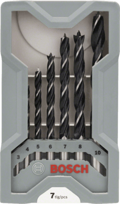 Bosch 7-delni set burgija za drvo 2607017034