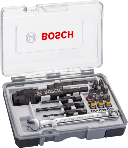 Bosch 20-delni Drill&Drive set bitova, sa rašpom