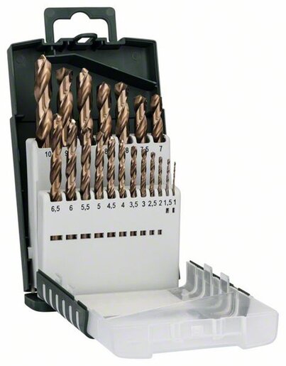 Bosch 19-delni set HSS-Co burgija za metal, DIN 338 2609255133
