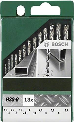 Bosch 13-delni set HSS-G burgija za metal, DIN 338 2609255061