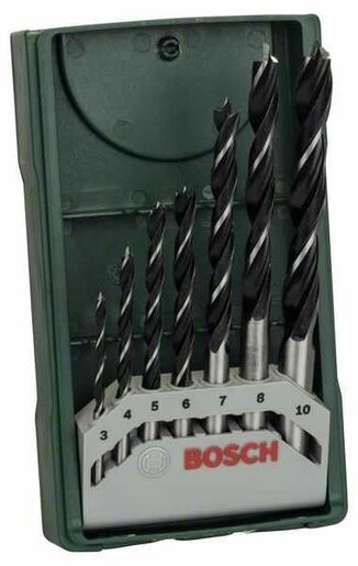 Bosch 7-delni Mini-X-Line set burgija za drvo 2607019580