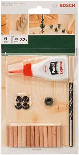 Bosch 32-delni set tiplova za drvo sa dodatnim priborom - 2609255305