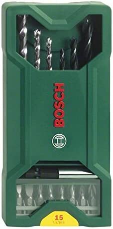 Bosch 15-delni Mini-X-Line set burgija i bitova 2607019579