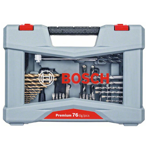 Bosch 83-delni V-Line TiN set sa baterijskom lampom 2607017193