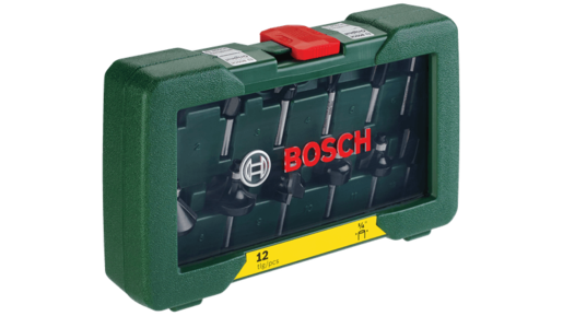 Bosch 15-delni set HM glodala (prihvat 1/4") 2607019468