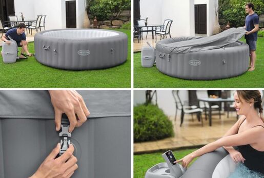 Bestway Lay-Z-Spa 60135 Jacuzzi bazen 2.36m x 71cm Grenada Airjet