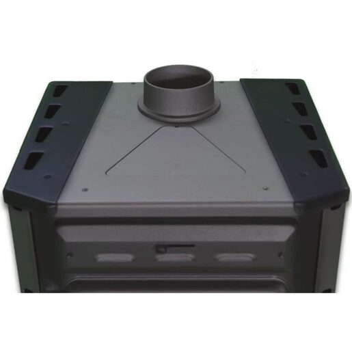 TimSistem Čarobna Peć na čvrsto gorivo, crna