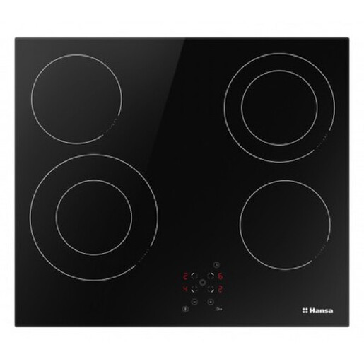 Hansa crni ugradni set BOES681621 + BHC66506