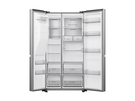 Hisense kombinovani side by side frižider RS818N4TIE