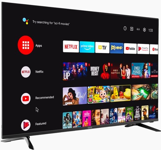 VIVAX Imago LED TV 65UHD10K, 4K Ultra HD, Android Smart TV, Dolby Digital, HDR10