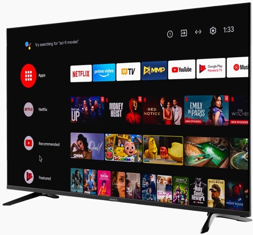 VIVAX Imago LED TV 65UHD10K, 4K Ultra HD, Android Smart TV, Dolby Digital, HDR10