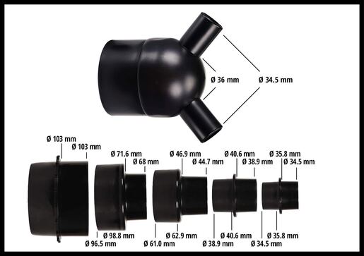 Einhell TE-VE 550/1 A industrijski usisivač
