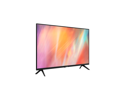 Samsung LED TV UE43AU7092UXXH, 4K Ultra HD, Smart TV, Crystal Processor 4K, Motion Xcelerator, Crni