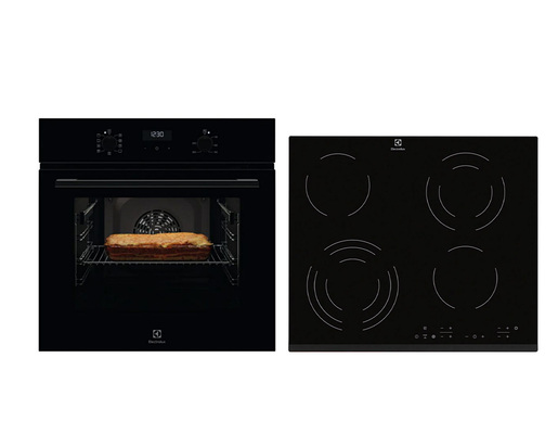 Electrolux ugradni set - rerna EOF5C50BZ + ploča EHF6343FOK