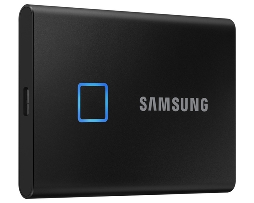 Eksterni SSD 1TB Samsung T7 Touch, USB-C, crni (MU-PC1T0K)
