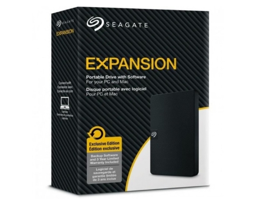 Eksterni hard disk 2TB Seagate Expansion, 2,5" USB 3.0, crni (STKM2000400)