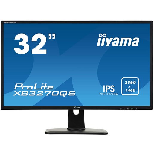Monitor IIYAMA Prolite (XB3270QS-B1), 32" IPS panel, DisplayPort, HDMI, DVI