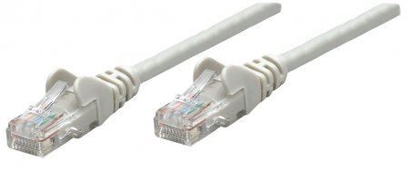 Intellinet prespojni mrežni kabal Cat6, U/UTP, 1m, sivi