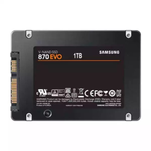 SSD 1TB Samsung 870 EVO 2.5" (MZ-77E1T0B/EU)