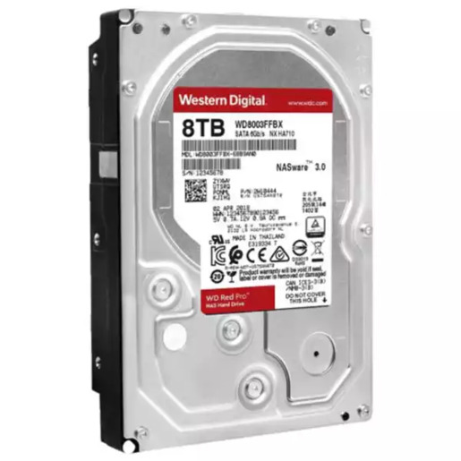 Hard disk 8TB Western Digital Red™ Pro 3.5" (WD8003FFBX)
