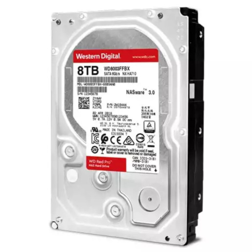 Hard disk 8TB Western Digital Red™ Pro 3.5" (WD8003FFBX)