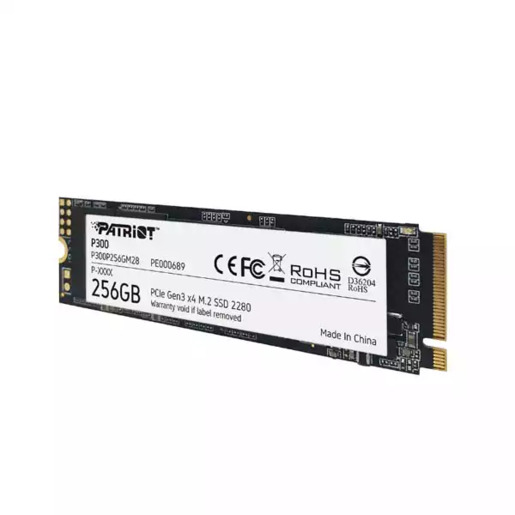 SSD 256GB Patriot P300 M.2 NVMe (P300P256GM28)