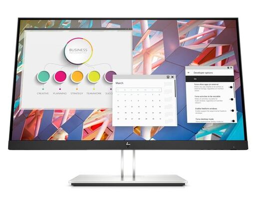 Monitor 23.8 HP EliteDisplay E24 G4 (9VF99AA), FHD, IPS, 60Hz, 5ms, HDMI, VGA, DP