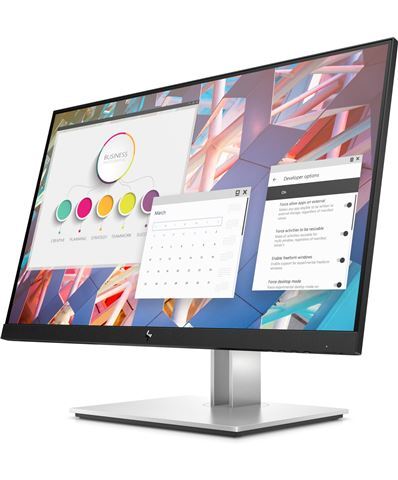 Monitor 23.8 HP EliteDisplay E24 G4 (9VF99AA), FHD, IPS, 60Hz, 5ms, HDMI, VGA, DP