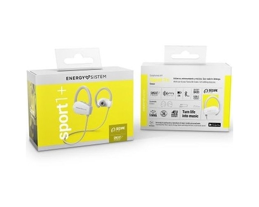 ENERGY Sport 1+ Bluetooth bele bubice sa mikrofonom