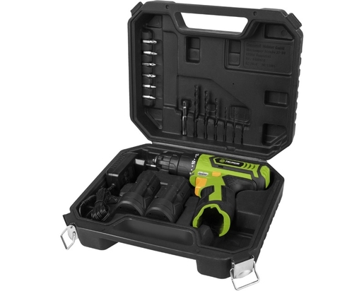 FIELDMANN akumulatorska bušilica FDV 10252-A, 12V + pribor (13 delova)